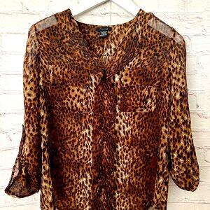 Animal print Blouse